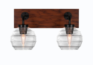 Toltec Lighting - 1772-MBWG-5110 - Two Light Bathroom Lighting - Oxbridge