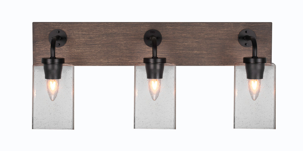 Toltec Lighting - 1773-MBDW-530 - Three Light Bathroom Lighting - Oxbridge