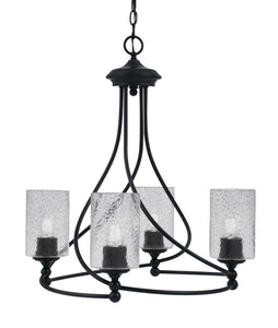 Toltec Lighting - 904-MB-3002 - Four Light Chandelier - Capri