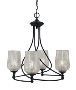 Toltec Lighting - 904-MB-4253 - Four Light Chandelier - Capri