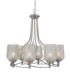 Toltec Lighting - 908-BN-4253 - Eight Light Chandelier - Capri