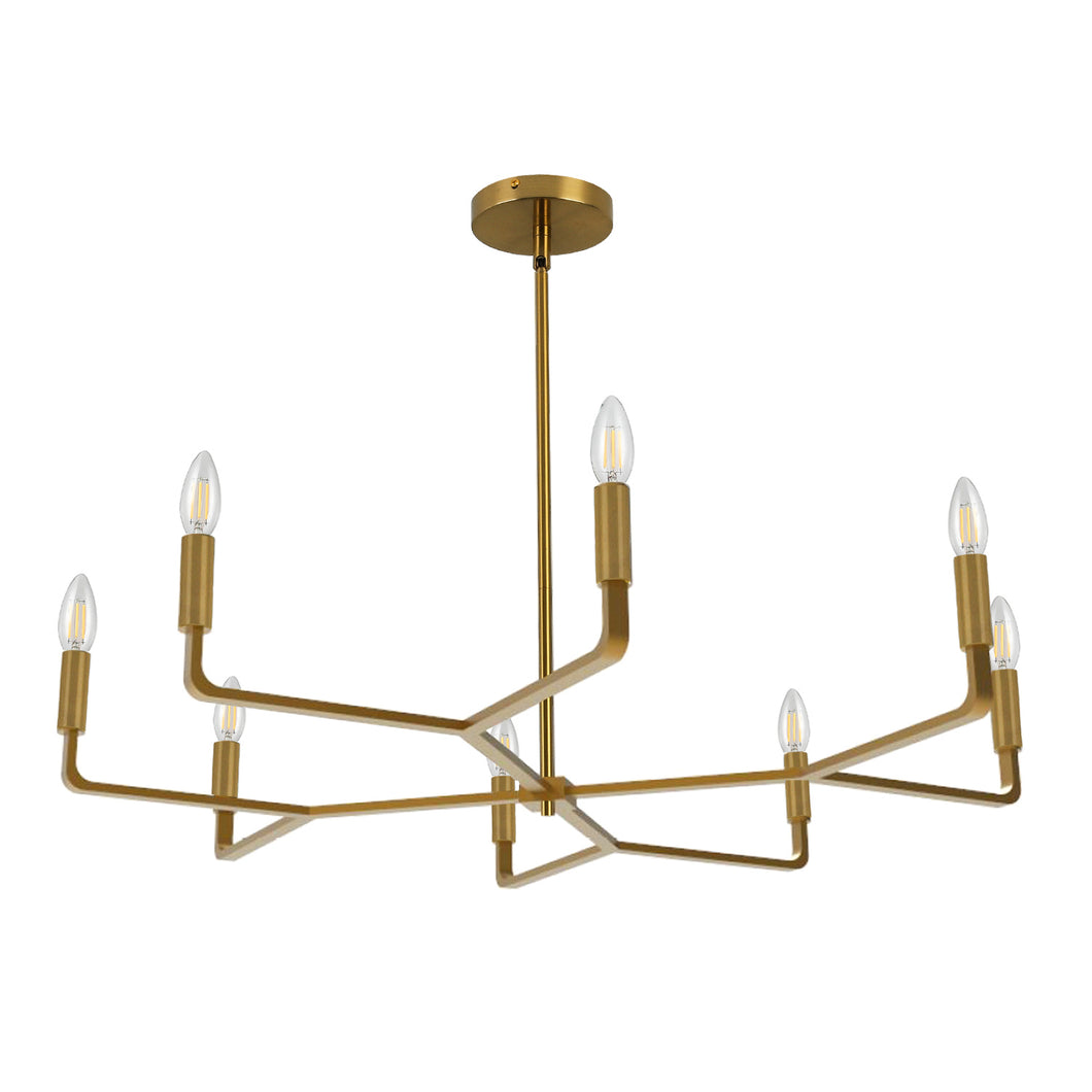 Dainolite Ltd - CLT-328-AGB - Eight Light Chandelier - Colette