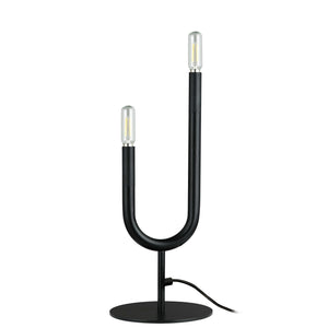 Dainolite Ltd - WAN-172T-MB - Two Light Table Lamp - Wand
