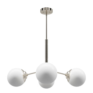 Hunter - 13208 - Four Light Chandelier - Hepburn