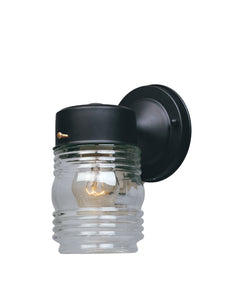 Designers Fountain - 2061-BK - One Light Wall Lantern - Basic Porch