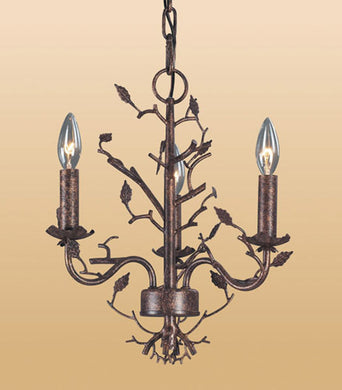 ELK Home - 7854/3 - Three Light Chandelier - Back Country