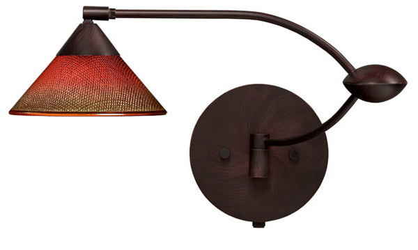 Besa - 1WU-117681-BR - One Light Swing Arm Wall Sconce - Kona