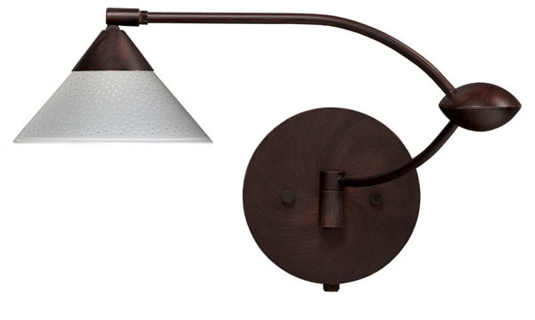 Besa - 1WU-282453-BR - One Light Swing Arm Wall Sconce - Kona