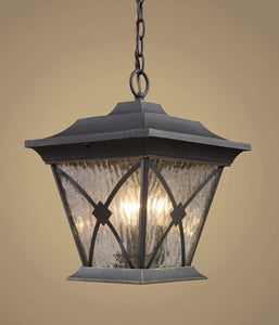 ELK Home - 42123/1 - Three Light Hanging Lantern - Rutland