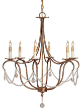 Load image into Gallery viewer, Currey and Company - 9880 - Six Light Chandelier - Crystal