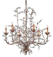 Load image into Gallery viewer, Currey and Company - 9882 - Six Light Chandelier - Crystal