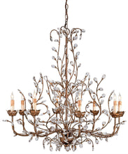 Load image into Gallery viewer, Currey and Company - 9884 - Eight Light Chandelier - Crystal