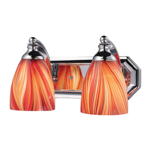 ELK Home - 570-2C-M - Two Light Vanity Lamp - Mix and Match Vanity