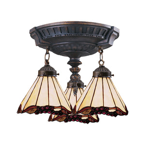 Elk Lighting - 997-AW-03 - Three Light Semi Flush Mount - Mix-N-Match