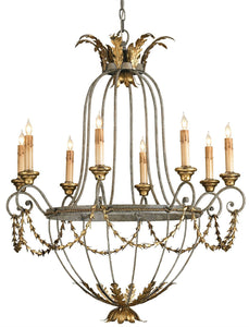 Currey and Company - 9948 - Eight Light Chandelier - Elegance