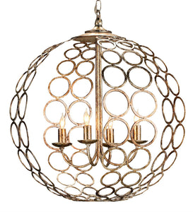 Currey and Company - 9961 - Four Light Chandelier - Tartufo