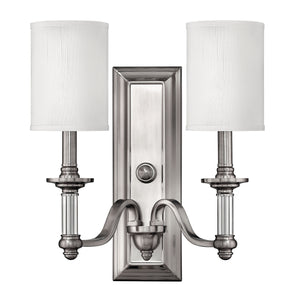 Hinkley - 4792BN - Two Light Wall Sconce - Sussex