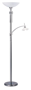 Kendal Lighting - TC4030-SN/CH - Two Light Torchiere - Torchiere