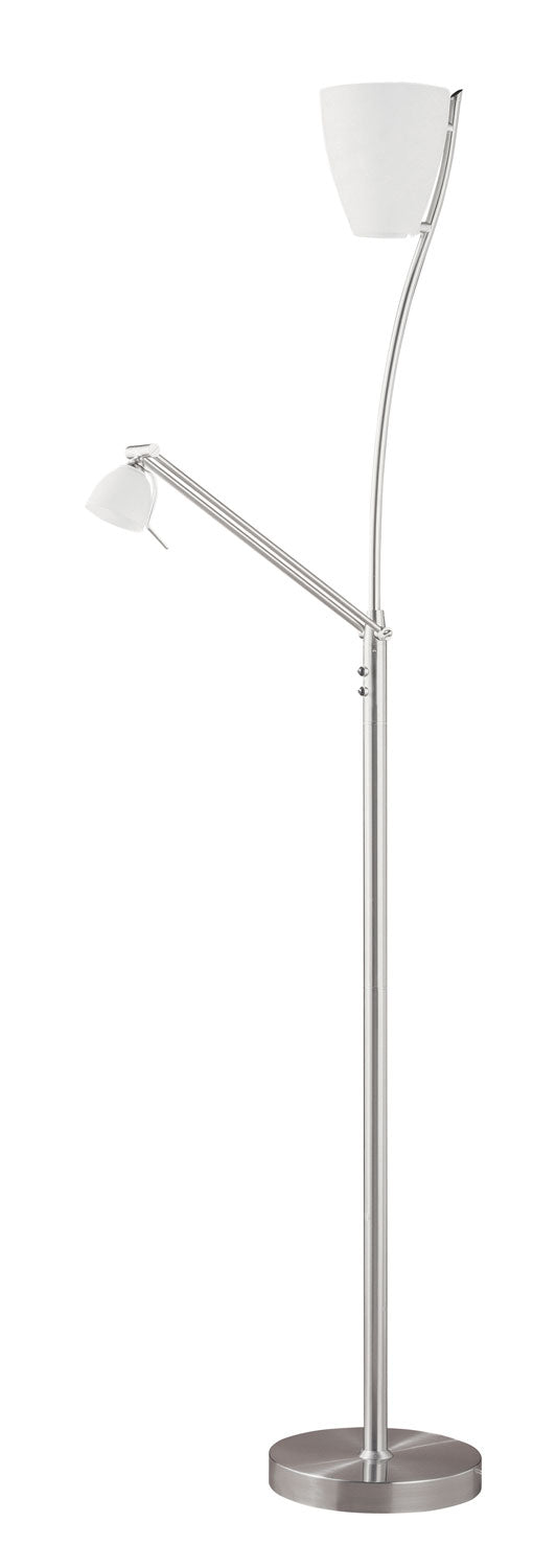 Kendal Lighting - TC4046-SN - Two Light Torchiere - Torchiere