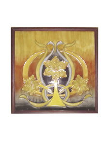 Dale Tiffany - PA500201 - Porcelain Wall Hanging - Pasque Flower