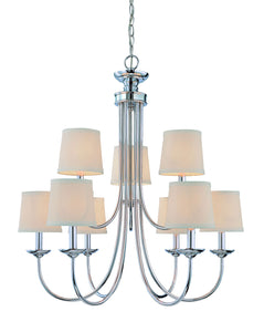 Craftmade - 26129-CH - 9 Light Chandelier - Spencer