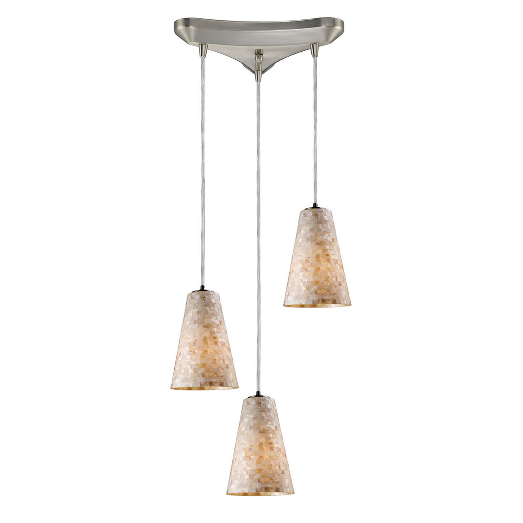 Elk Lighting - 10142/3 - Three Light Mini Pendant - Capri