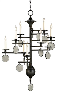 Currey and Company - 9126 - Nine Light Chandelier - Sethos