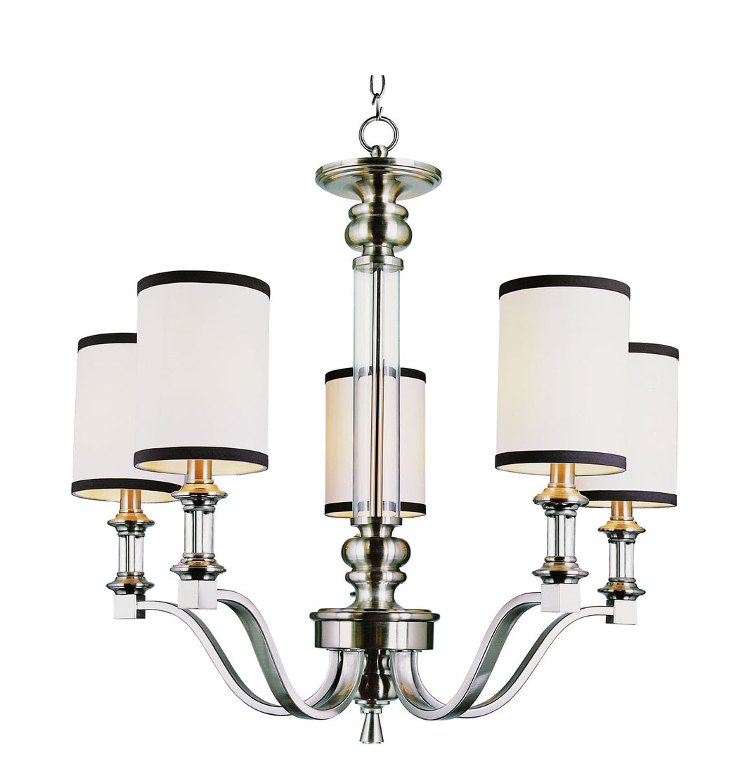 Trans Globe Imports - 7975 BN - Five Light Chandelier - Montclair