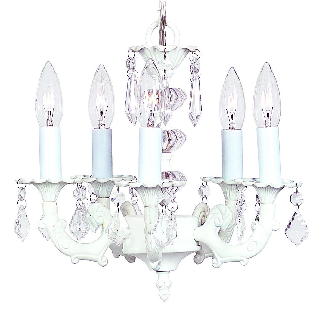 Jubilee - 7037 - Five Light Chandelier Stacked Glass Ball - Stacked Glass Ball