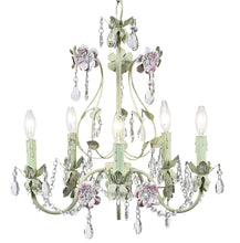 Load image into Gallery viewer, Jubilee - 7469 - Five Light Chandelier Flower Garden - Flower Garden
