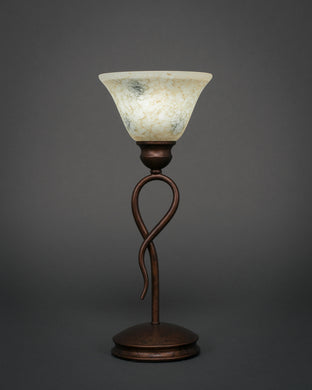 Toltec Lighting - 35-BRZ-508 - One Light Mini Table Lamp - Leaf