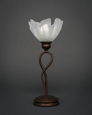 Toltec Lighting - 35-BRZ-755 - One Light Mini Table Lamp - Leaf