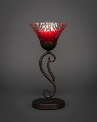 Toltec Lighting - 44-BRZ-756 - One Light Mini Table Lamp - Olde Iron