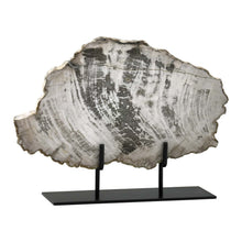 Load image into Gallery viewer, Cyan - 02600 - Sculpture - Petrified Wood