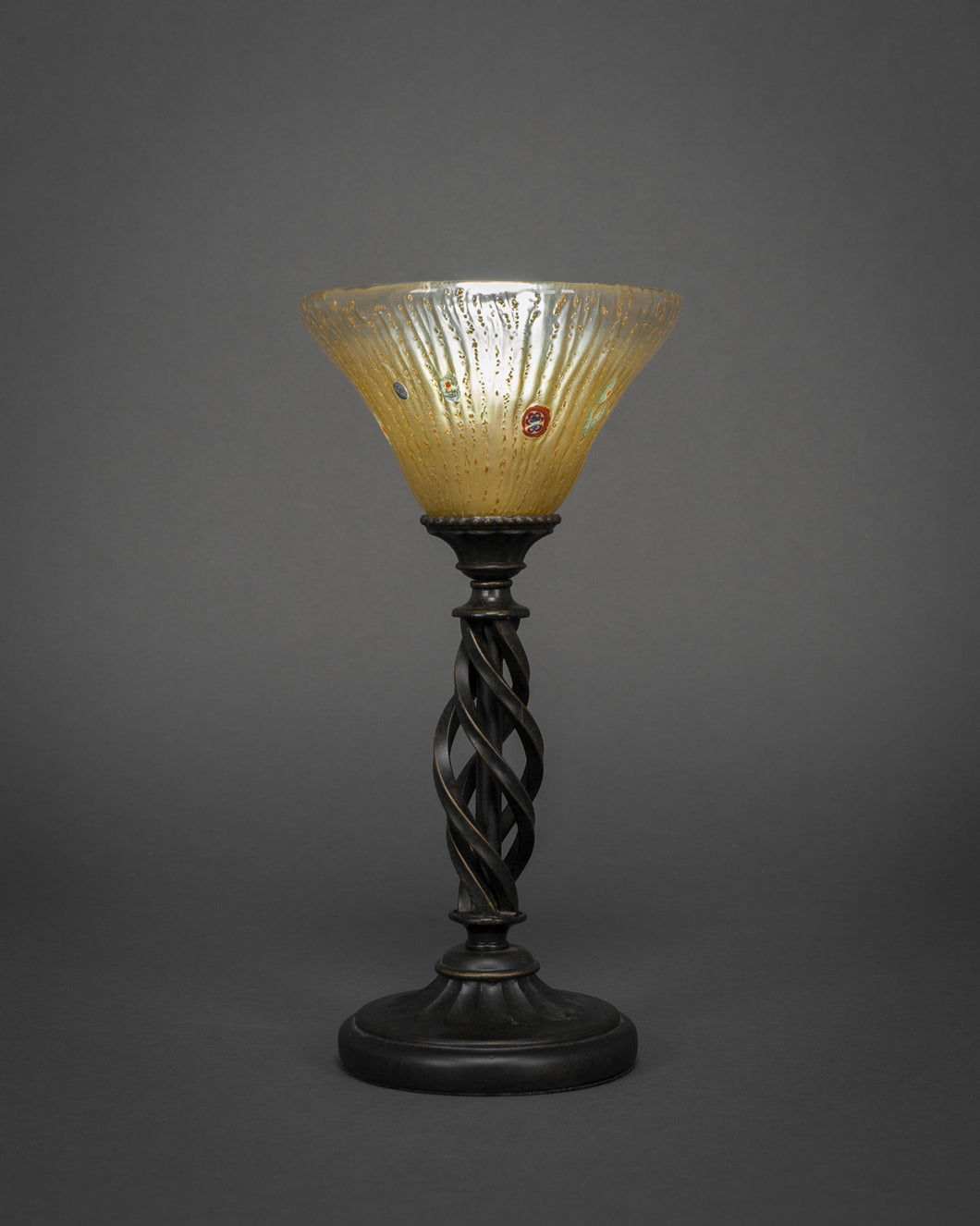 Toltec Lighting - 61-DG-750 - One Light Mini Table Lamp - Elegant