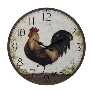 ELK Home - 118-031 - Clock - Rooster Clock