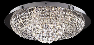 Bethel International - ZY03 - 16 Light Clear Crystal Ceiling Close-Up Fixture