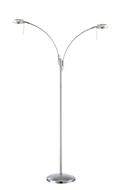 Kendal Lighting - FL4067-2-CH - Two Light Floor Lamp - Floor Lamp