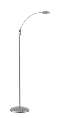 Kendal Lighting - FL4067-SN - Floor Lamp - Floor Lamp