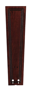 Fanimation - B5132DC - 22`` Carved Rectangle Frame Wood Blade Set - 5, Dark Ch - Isle Wood