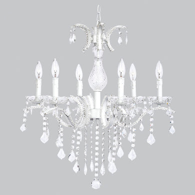 Jubilee - 77102 - Six Light Glitz Chandelier - Glitz