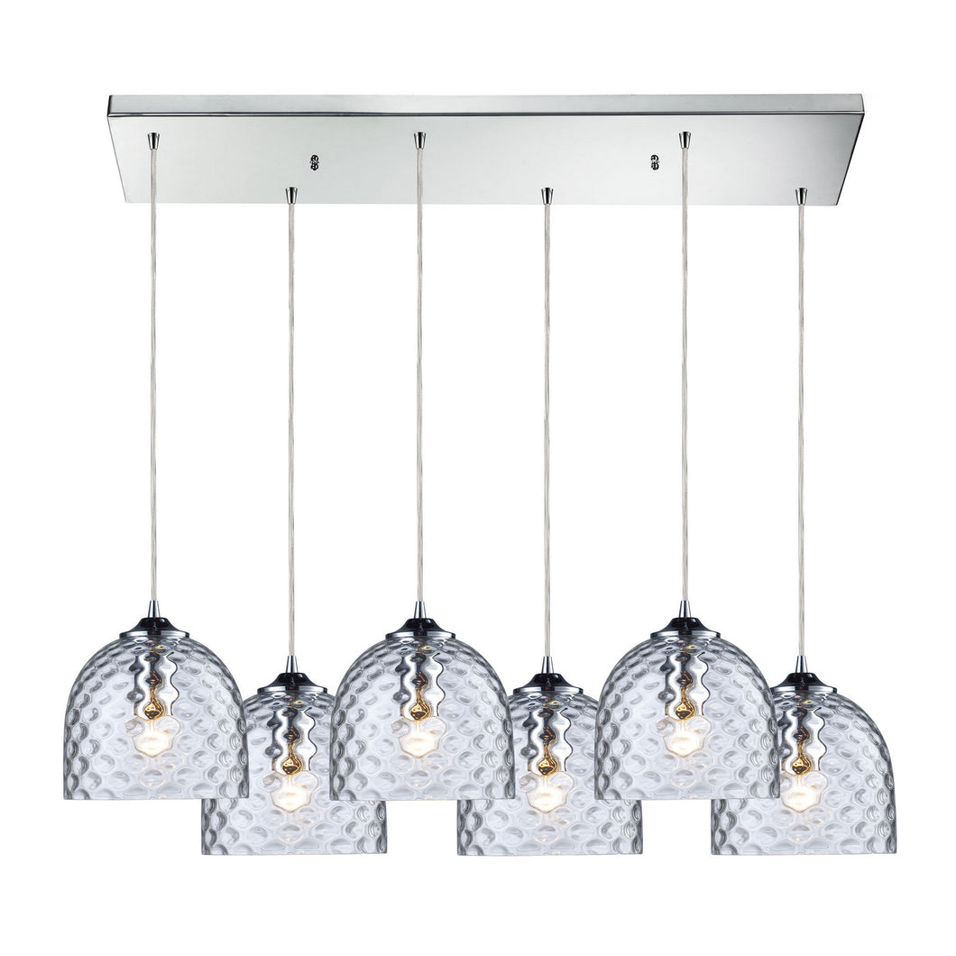 Elk Lighting - 31080/6RC-CLR - Six Light Mini Pendant - Viva