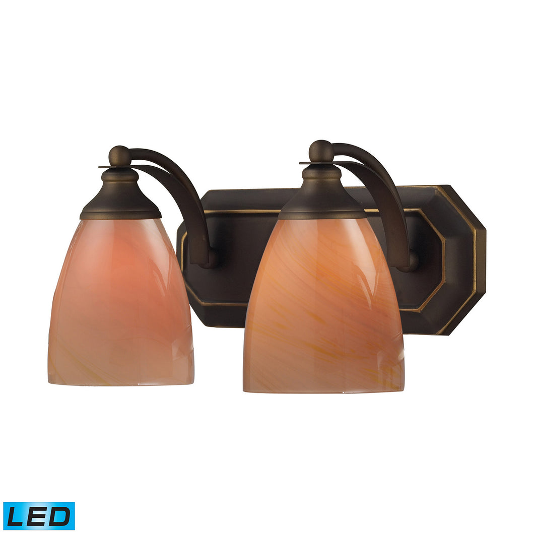 Elk Lighting - 570-2B-SY-LED - Two Light Vanity - Bath and Spa