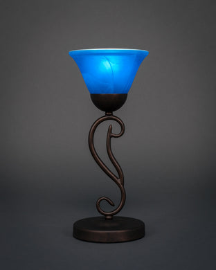 Toltec Lighting - 44-BRZ-4155 - One Light Mini Table Lamp - Olde Iron