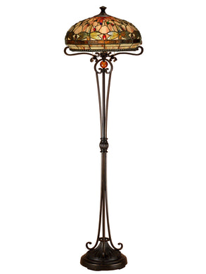 Dale Tiffany - TF13066 - Two Light Floor Lamp - Briar Dragonfly