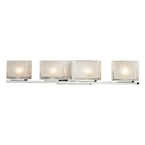 Elk Lighting - 11623/4 - Four Light Vanity - Chiseled Glass