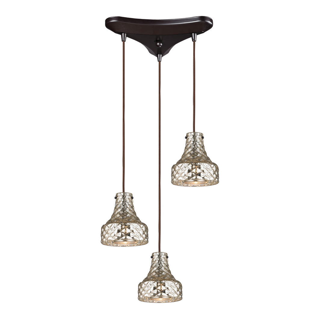 Elk Lighting - 46023/3 - Three Light Mini Pendant - Danica