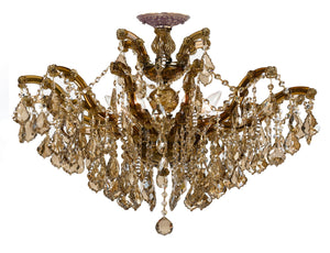 Crystorama - 4439-AB-GT-MWP_CEILING - Six Light Ceiling Mount - Maria Theresa