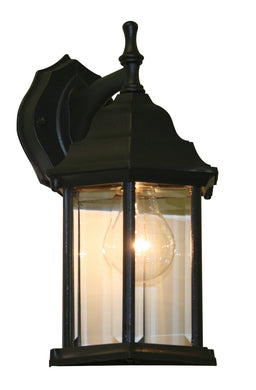 Z-Lite - T21BK - One Light Outdoor Wall Sconce - Waterdown