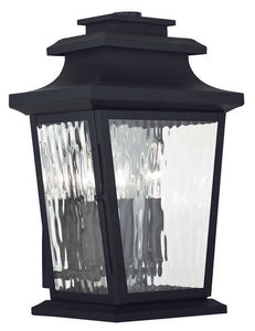 Livex Lighting - 20257-04 - Three Light Outdoor Wall Lantern - Hathaway